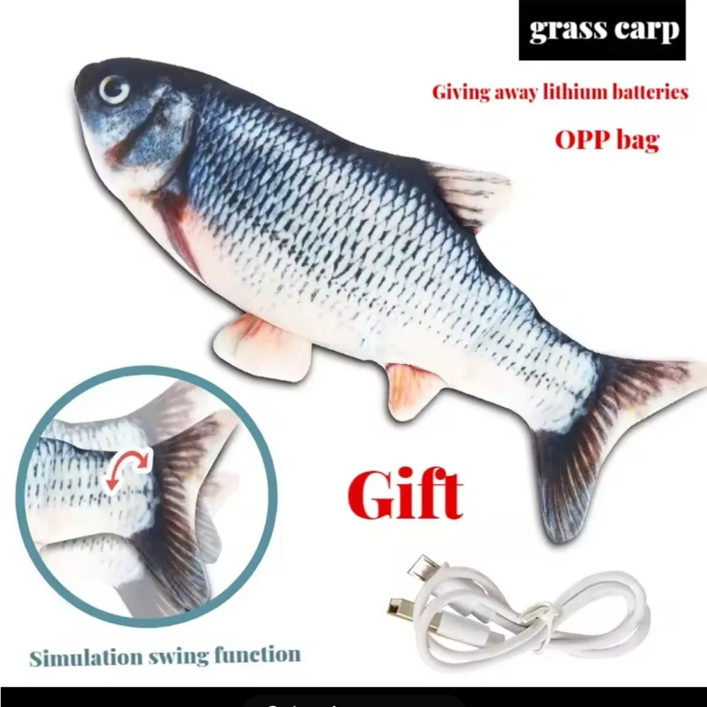 Interactive Fish Cat Toy